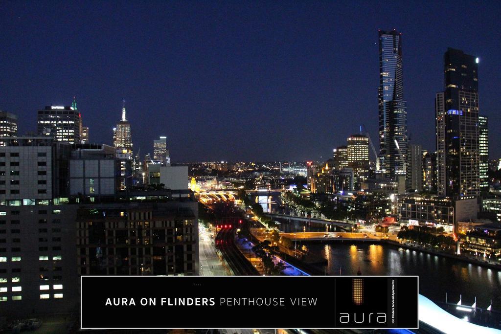 Aura On Flinders Serviced Apartments Мельбурн Экстерьер фото